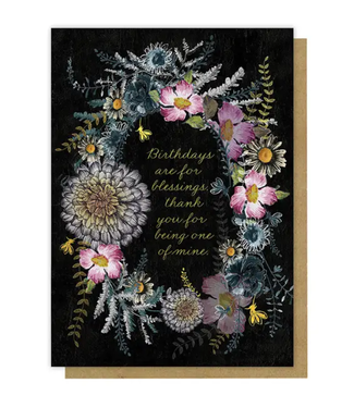 Papaya Inc. Greeting Card Birthday Seeds