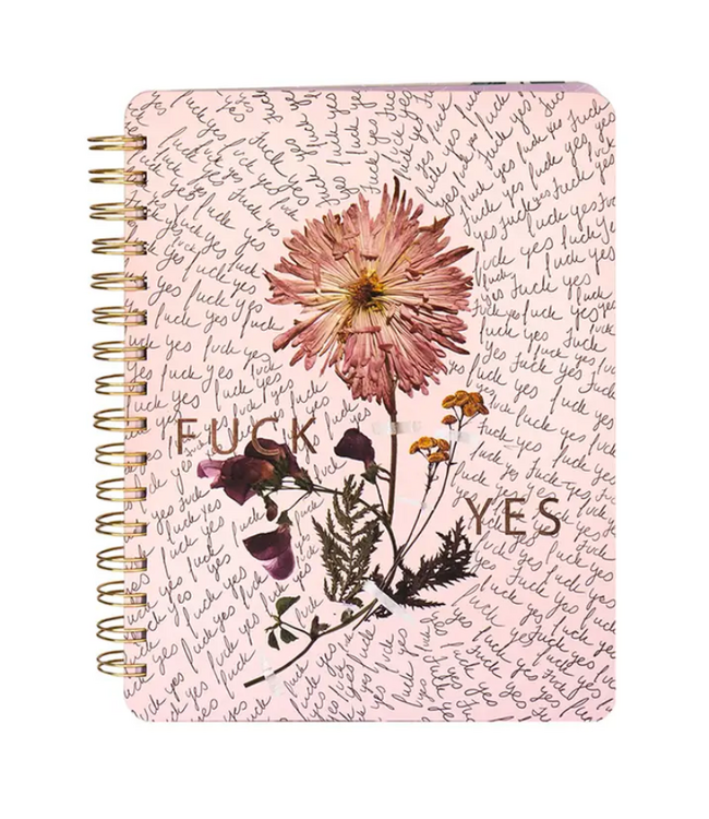 Spiral Notebook Fuck Yes