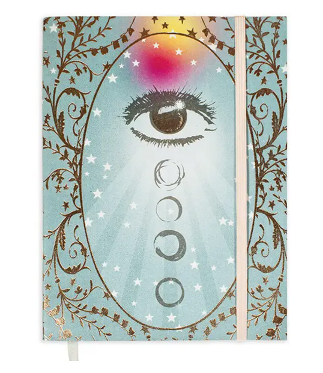 Faux Leather Sketchbook Eye Wish