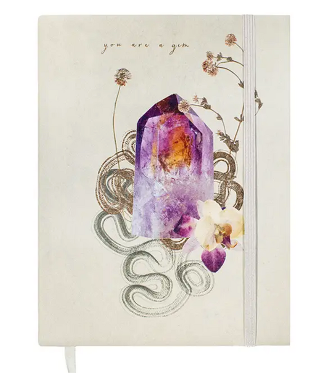 Faux Leather Sketchbook Gemstone