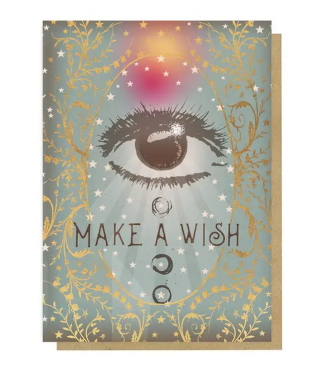 Greeting Card Eye Wish Birthday