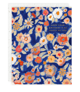 Wildflower Floral Card