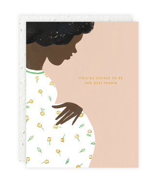 Seedlings Baby Bump Card
