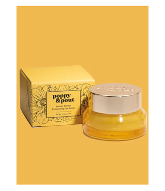 Poppy & Pout Lemon Bloom Lip Scrub