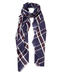 Blue Pacific Scottish Plaid Scarf