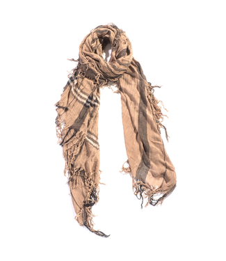 Blue Pacific Tissue Plaid Scarf
