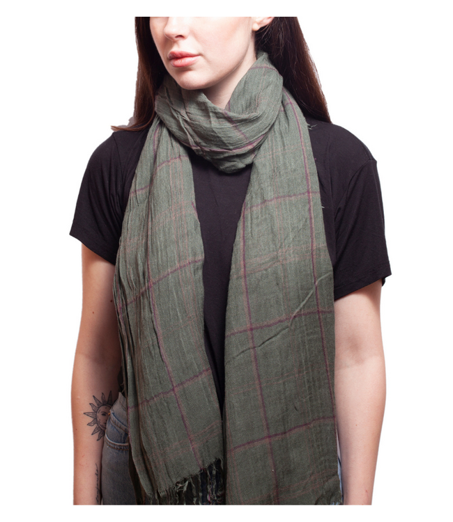 Tissue Square Scarf