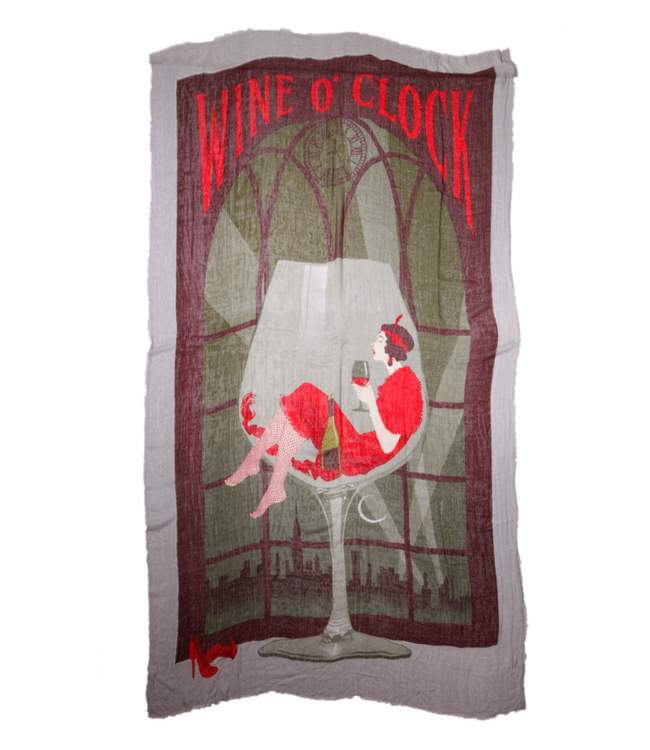 Vintage Vineyard Scarf
