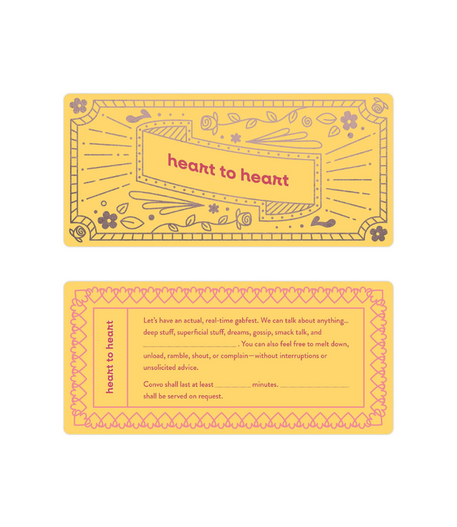 Fill In The Love: Bestie Vouchers