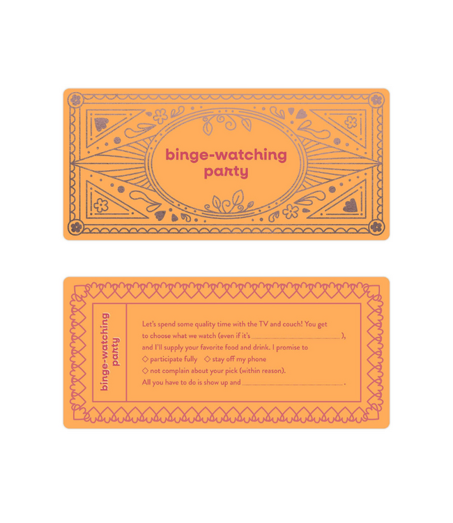 Fill In The Love: Bestie Vouchers