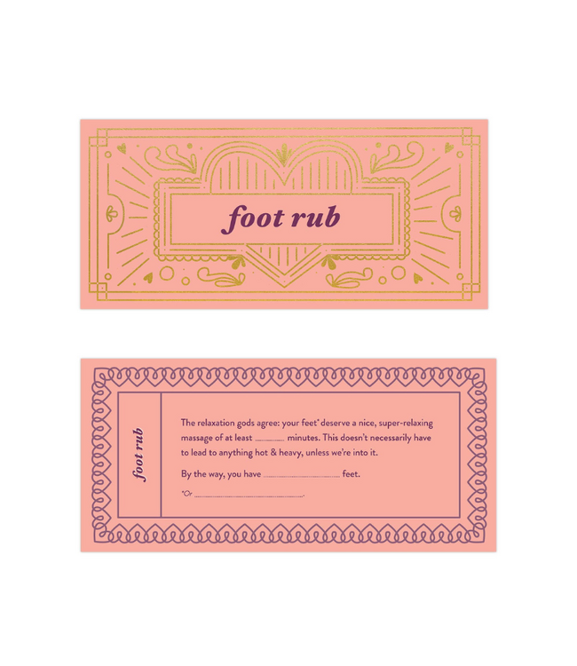 Fill In The Love: Love Vouchers