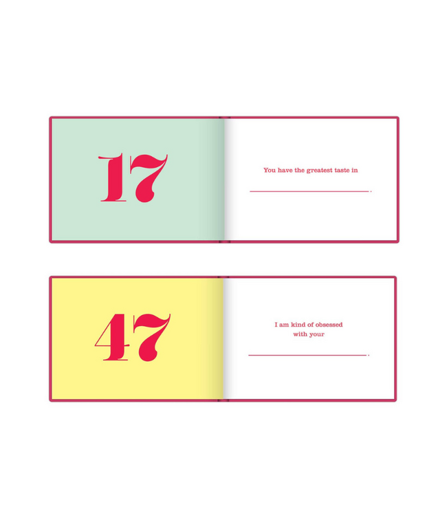 What I Love About You: Fill In The Love Gift Book