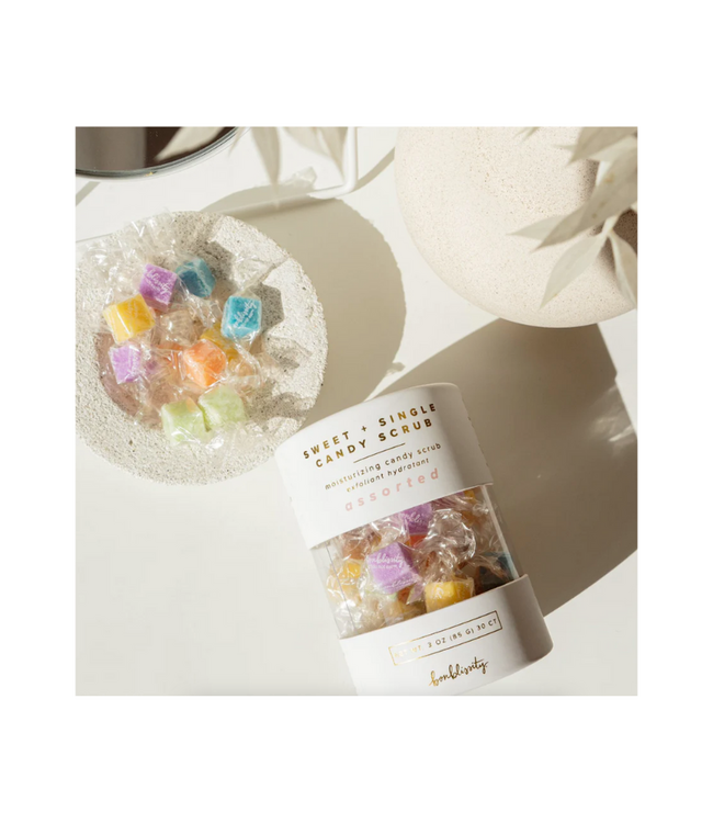 Sweet & Single Assorted Candy Scrub
