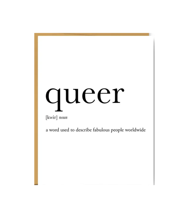 Queer Definition - Everyday Card