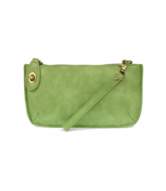 Green Apple Crossbody Wristlet