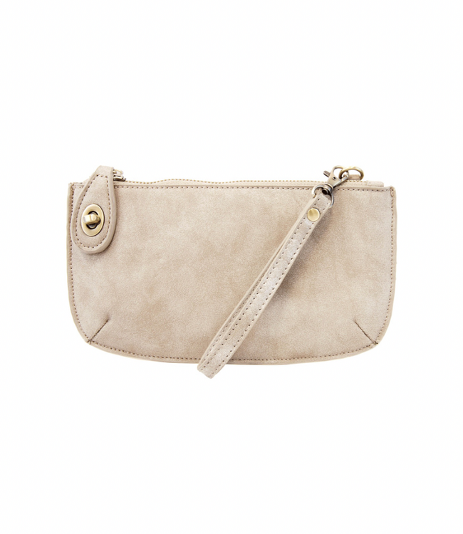 Champagne Crossbody Wristlet