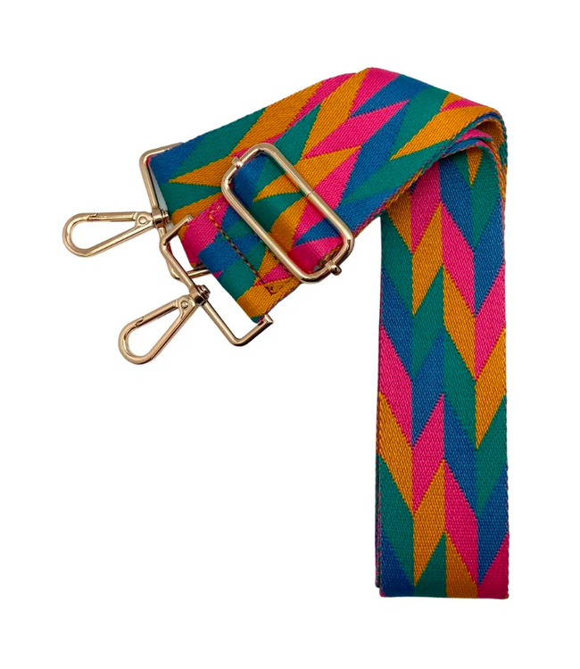 Chevron Brights Bag Strap