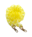 Frosted Acrylic Short Shoulder Chain -  Yellow