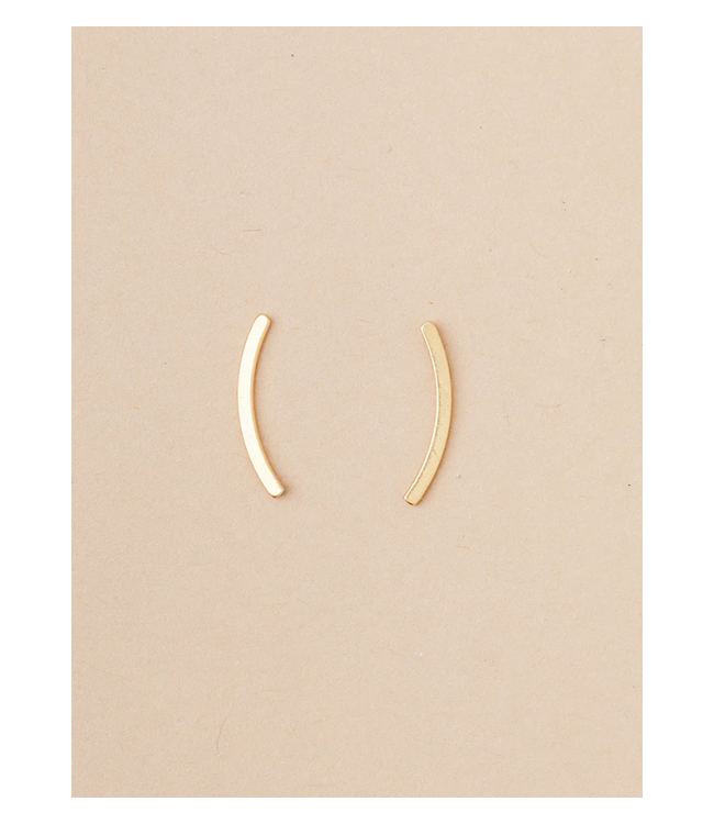 Comet Curve Earring