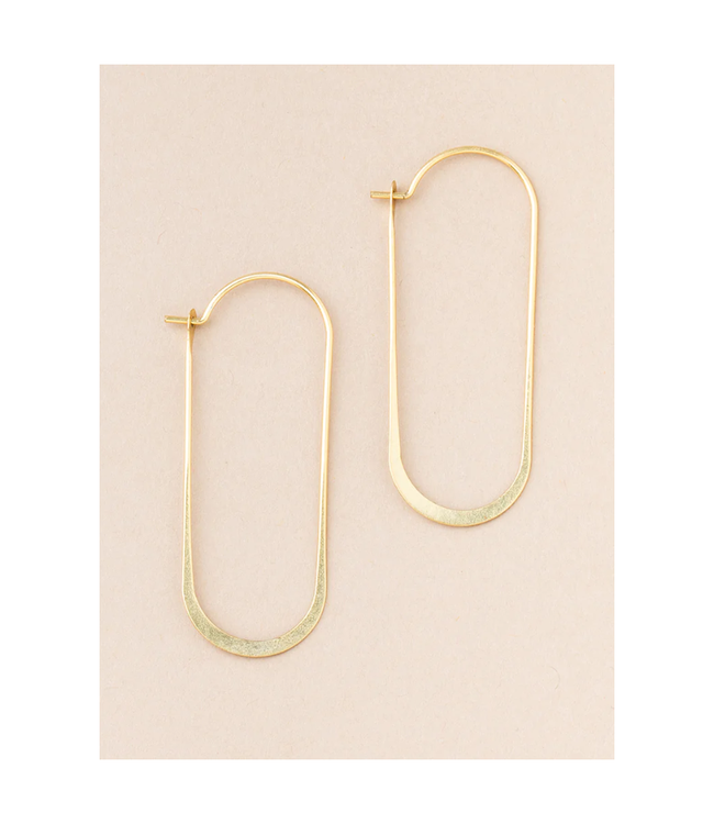 Scout Curated Wears Cosmic Oval Earring