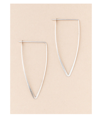 Galaxy Triangle Earring