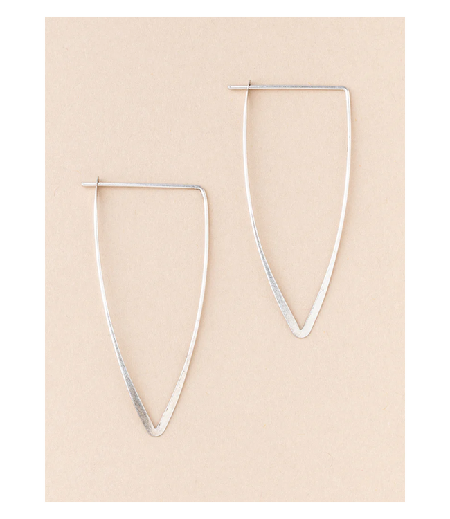 Galaxy Triangle Earring