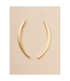 Scout Curated Wears Gibbous Slice Stud Earring