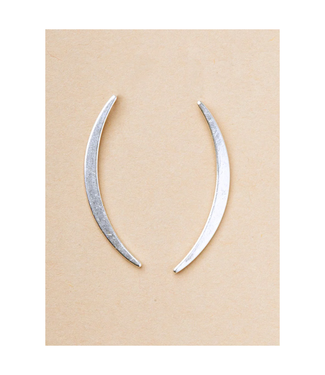 Scout Curated Wears Gibbous Slice Stud Earring