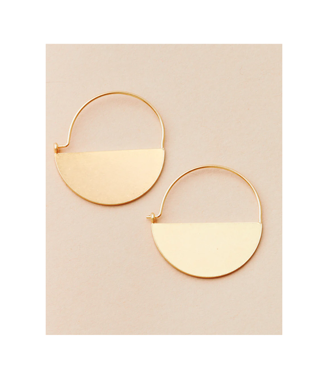 Scout Curated Wears Lunar Hoop Earring