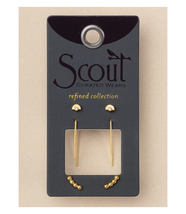 Trio Venus Stud Earring