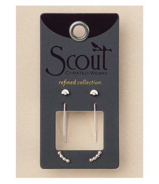 Scout Curated Wears Trio Venus Stud Earring