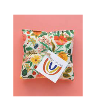 Minor Thread Lavender Sachet Bundle Poppy Fields in Cream Botanical Floral