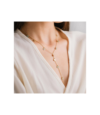 Lover's Tempo Fool's Gold Lariat Necklace