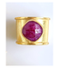 Cuff Ring Ruby