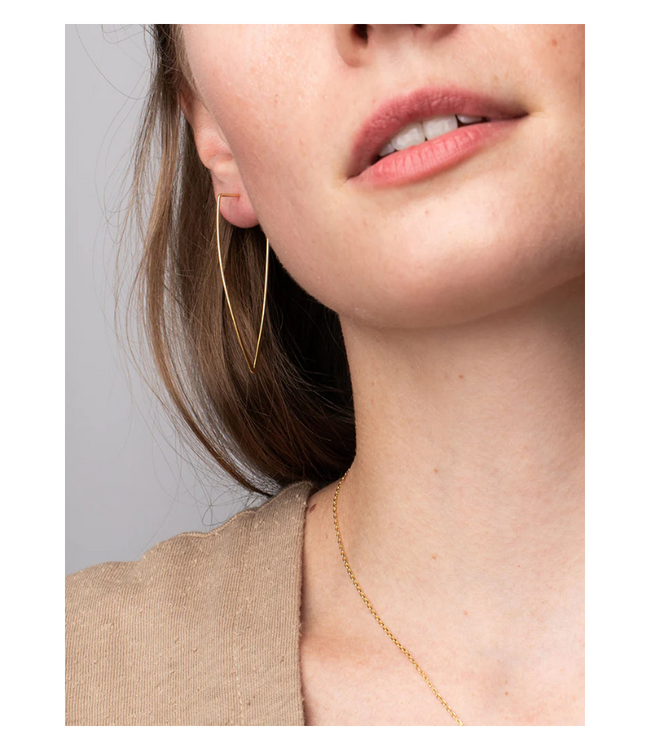 Galaxy Triangle Earring