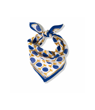 Goldie Scarf Lapis