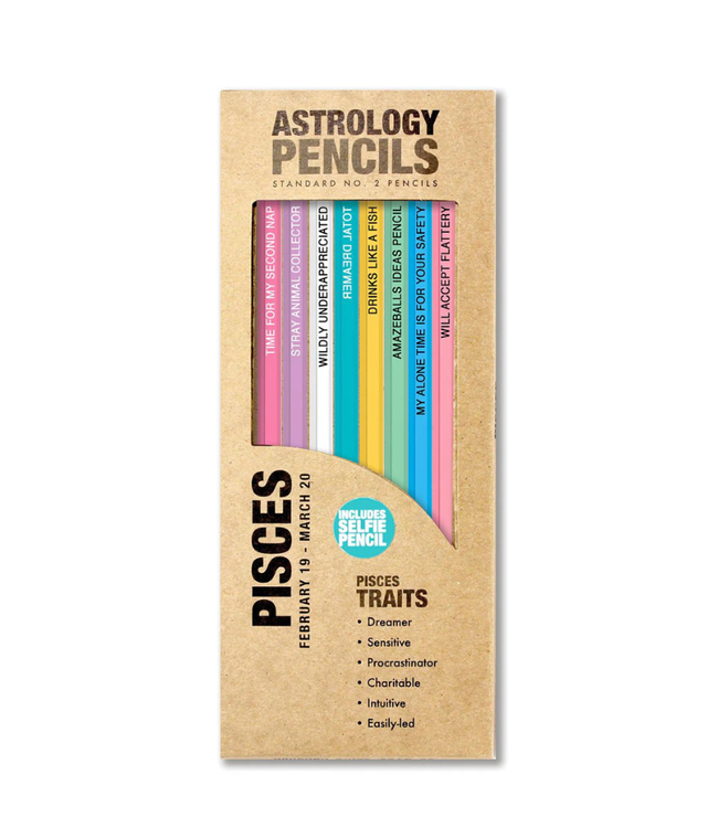 Whiskey River Soap Co. Pisces Colored Pencils