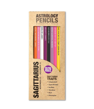 Whiskey River Soap Co. Sagittarius Colored Pencils
