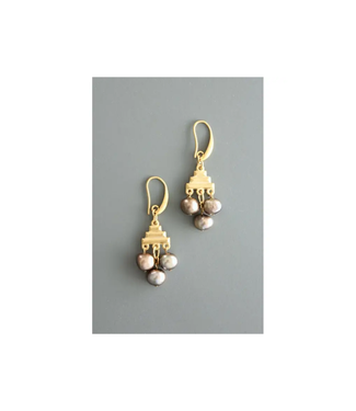 David Aubrey Fresh Water Pearl Earrings