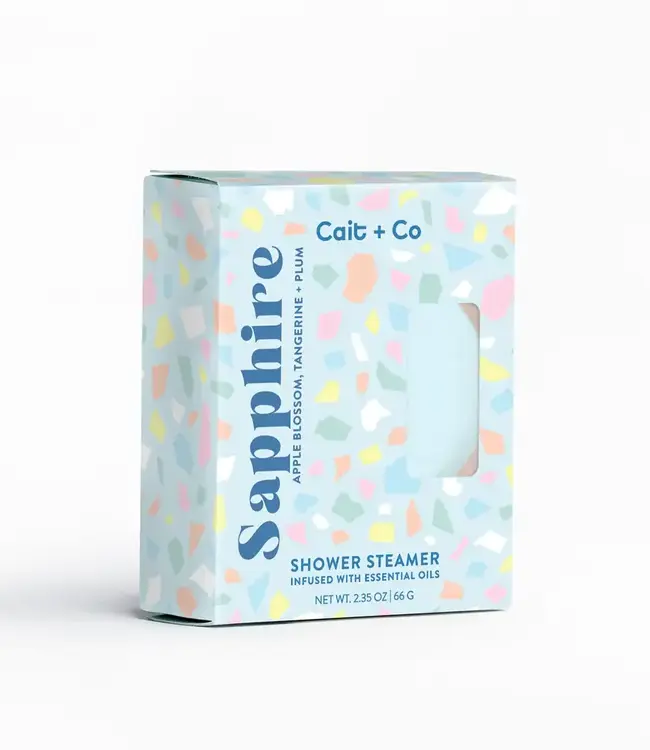 Gem Shower Steamer - Sapphire