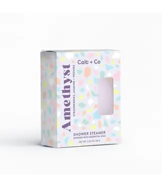 Cait & Co Gem Shower Steamer - Amethyst