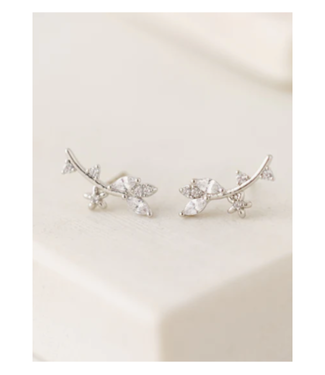 Eden Climber Earrings Silver