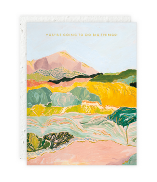 Magical Mountains Card