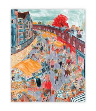 Street Market Art Print