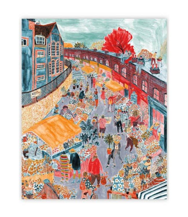 Street Market Art Print