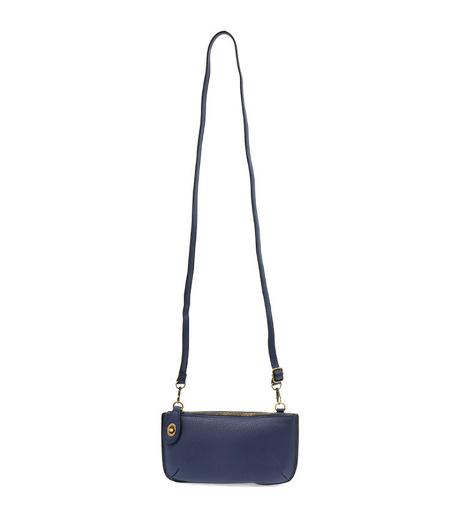 Mini Crossbody Wristlet Dark Cobalt