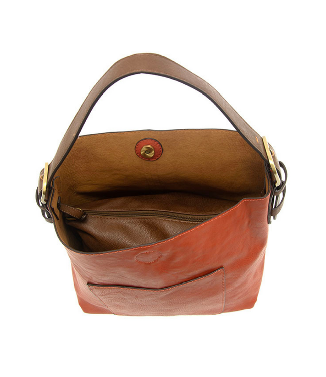 Hobo Handbag Terracotta Orange