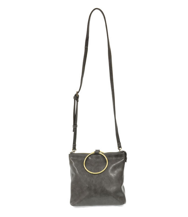 Amelia Ring Mini Tote Charcoal