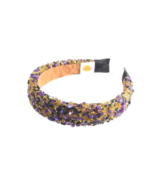 All That Glitters Headband Los Angeles Lakers