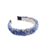 All That Glitters Headband Blue Silver
